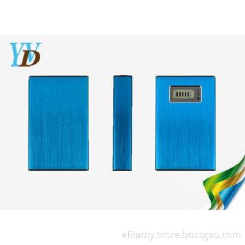 8800mAh Blue External Portable Power Bank With Lighting Pow